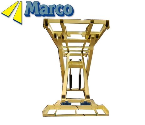 Tavolo di sollevamento a forbice idraulica verticale con capacità di 18000 kg e tratto di sollevamento di 2800 mm