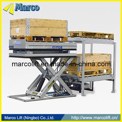 Marco Pallet Handler Scissor Lift Table con livello di peso approvato CE